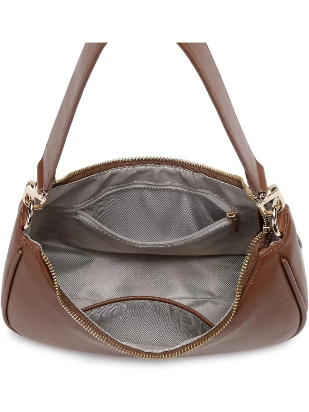 Cute Vintage Hobo Shoulder Bag - Lightweight Zipper Handbag for Dating
